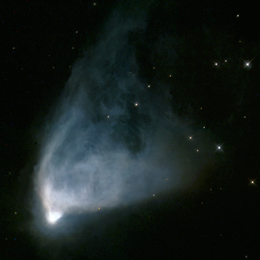 Hubble's V-Nebula